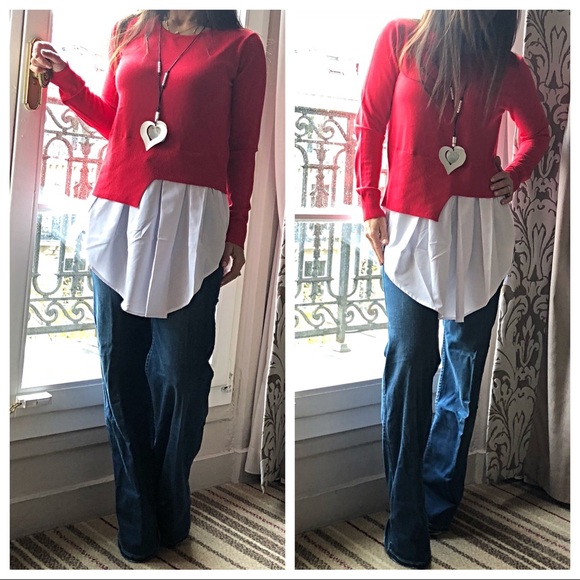 ✨LAST ONE ONLY SIZE SMALL ✨✨PARIS✨Wide leg jeans - Picture 4 of 8